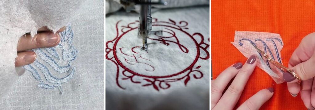 Inserții broderie